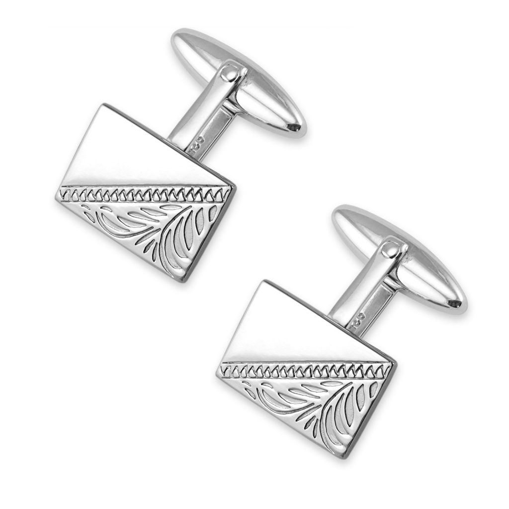 Sterling Silber Manschettenknöpfe
