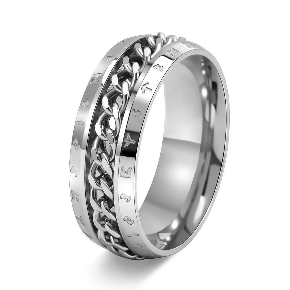 Edelstahl Schmuck Fingerring