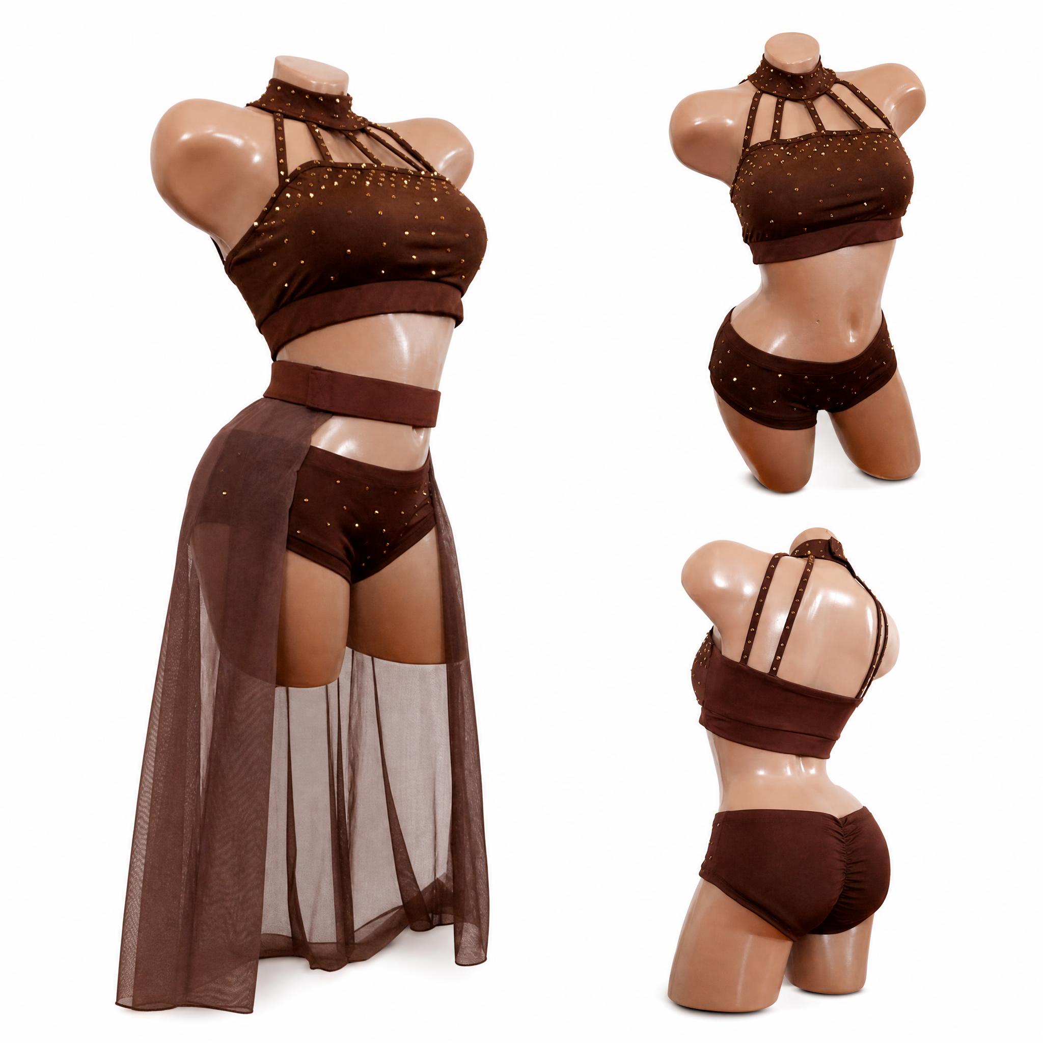Costume sexy de danse de boîte de nuit