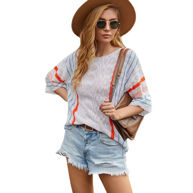 Women Three Quarter Sleeve Blouse