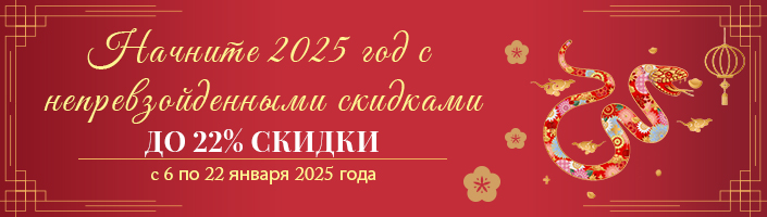 Начните 2025 год с непревзойденными скидками 