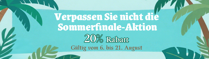 Verpassen Sie nicht die Sommerfinale-Aktion!