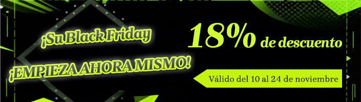 ¡Locura de Descuentos del 18% en Black Friday!