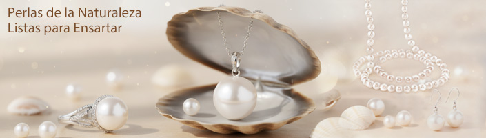 Perlas de la Naturaleza. Listas para Ensartar.