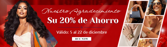 Nuestro Agradecimiento, Su 20% de Ahorro