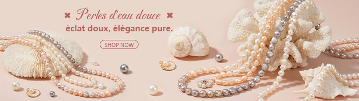 Perles d\\\'eau douce — éclat doux, élégance pure.