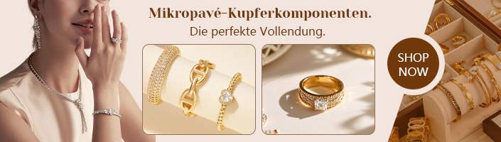 Mikropavé-Kupferkomponenten. Die perfekte Vollendung.