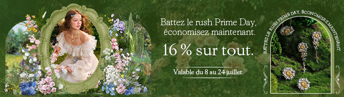Battez le rush Prime Day, économisez maintenant.