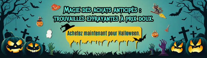 Magie des achats anticipés : trouvailles effrayantes à prix doux.