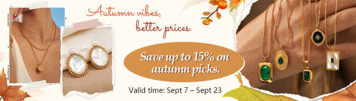 Autumn vibes, better prices.