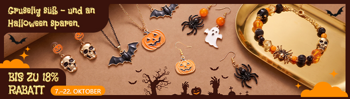 Gruselig süß – und an Halloween sparen.