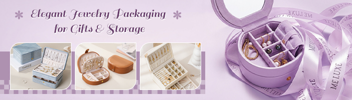 Elegant Jewelry Packaging for Gifts & Storage
