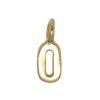 Zinc Alloy Number Pendant Approx 