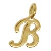 Zinc Alloy Alphabet Pendants, Letter B Approx 