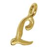 Zinc Alloy Alphabet Pendants, Letter L Approx 