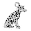 Pendentifs animaux en argent, argent sterling 925, chien, Placage, plus de couleurs à choisir Vendu par PC