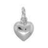 Zinc Alloy Heart Pendants, plated cadmium free Approx 