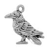 Zinc Alloy Animal Pendants, Bird, plated Approx 3.5mm, Approx 