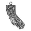 Zinc Alloy Message Pendants, Polygon, plated cadmium free Approx 3.5mm, Approx 