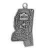 Zinc Alloy Message Pendants, Polygon, plated cadmium free Approx 3.5mm, Approx 