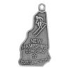 Zinc Alloy Message Pendants, Polygon, plated cadmium free Approx 3.5mm, Approx 