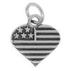 Zinc Alloy Heart Pendants, plated cadmium free Approx 