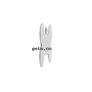 Sterling Silber Tag, 925 Sterling Silber, Knochen, plattiert, keine, 18.9x31.7mm, verkauft von PC