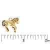 Zinc Alloy Animal Pendants, Horse, plated nickel, lead & cadmium free Approx 3.5mm 