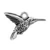 Zinc Alloy Animal Pendants, Bird, plated Approx 3.5mm, Approx 