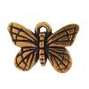 Zinc Alloy Animal Pendants, Butterfly, plated Approx 3.5mm, Approx 