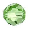 Swarovski® 5000 10mm Kristall Rund Perlen, Swarovski, facettierte, Peridot, 10mm, 144PCs/Tasche, verkauft von Tasche