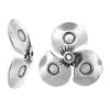 Zinc Alloy Bead Caps, Flower, plated nickel, lead & cadmium free, 12mm 