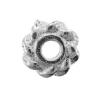 Zinc Alloy Spacer Beads, Flower, plated nickel, lead & cadmium free, 4mm, Approx 